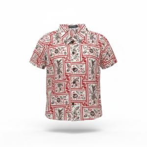 kemeja batik byur 9 big size blue maze