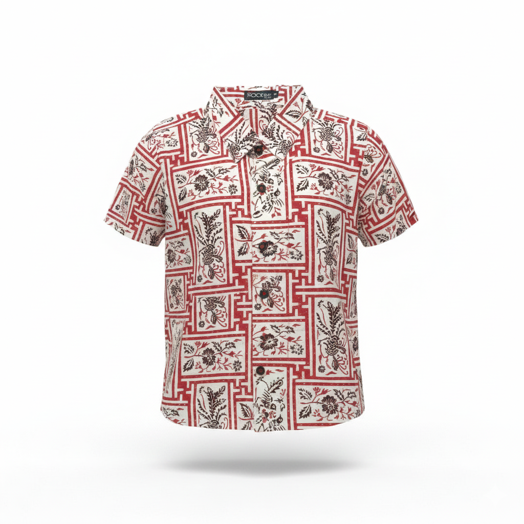 kemeja batik byur 9 big size blue maze kemeja batik byur 9 big size blue maze