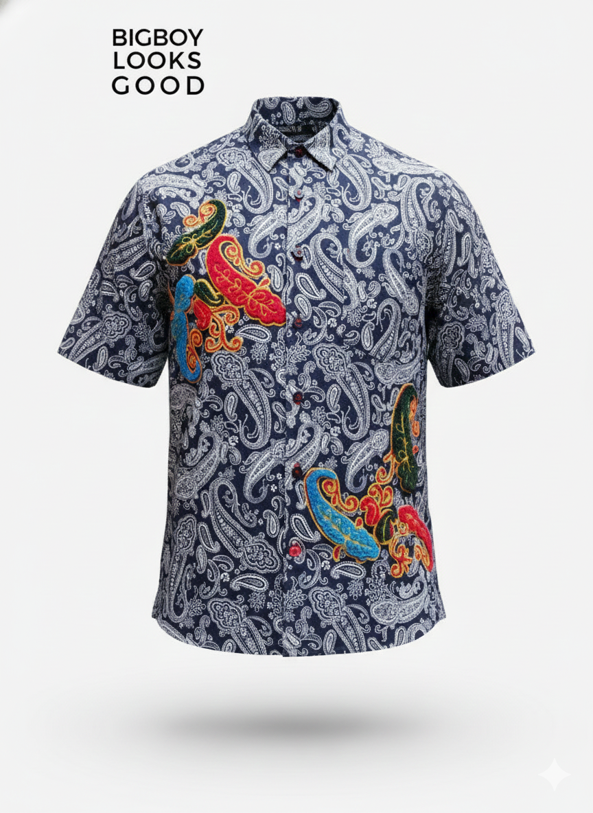 bigboy neon lobster & arcade shirt bigboy neon lobster & arcade shirt